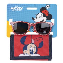 Комплект слънчеви очила и портмоне Minnie
