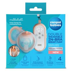 Двойна електрическа помпа за кърма Canpol babies, MilkShell
