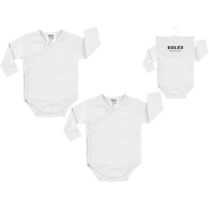 Боди с дълъг ръкав с прехлупване - 2бр. Jacky, Boley