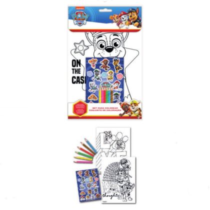 Комплект за оцветяване Paw Patrol