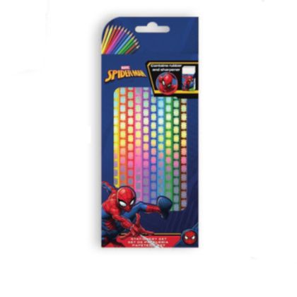 Цветни моливи Spiderman, 12бр.