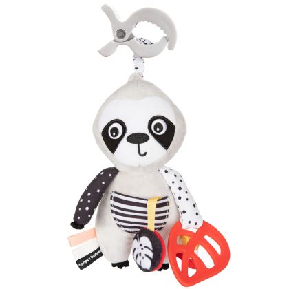Мека играчка с дрънкалка и клипс Canpol babies, BabiesBoo