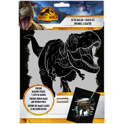 Скреч-арт комплект Jurassic World