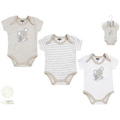 Боди с къс ръкав - 3 бр. Jacky, Boley