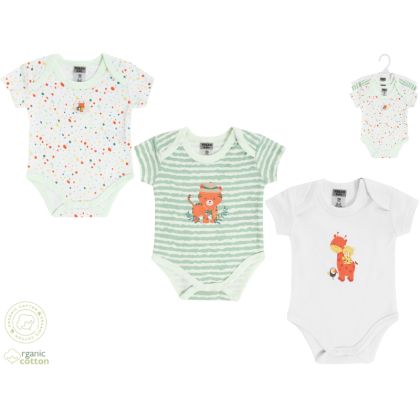 Боди с къс ръкав - 3 бр. Jacky, Boley