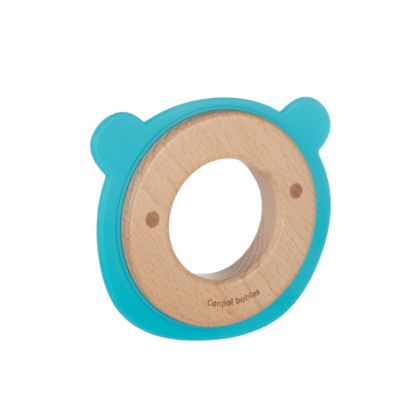 Чесалка от дърво и силикон Canpol babies, Bear