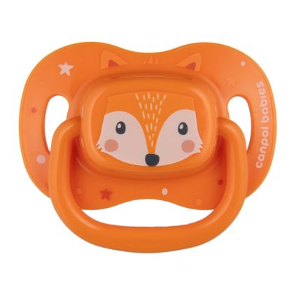 Симетрична залъгалка Canpol babies, Cute Animals, 6-18м.