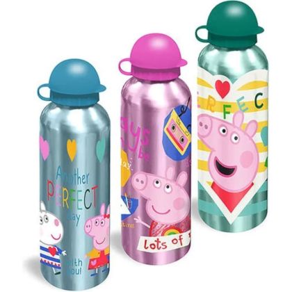 Алуминиево шише Peppa Pig 500мл.