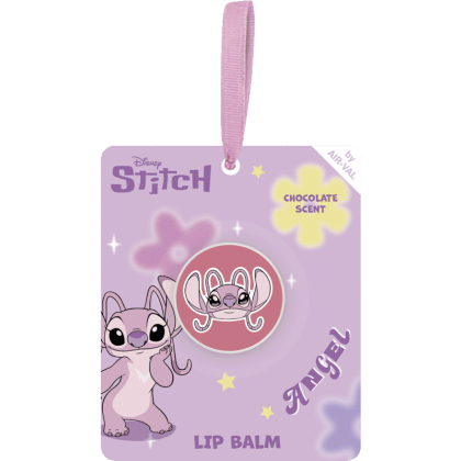 Балсам за устни в кръгла кутийка Angel, Stitch