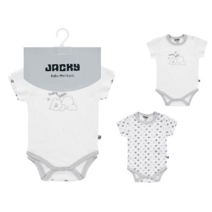 Боди с къс ръкав Jacky baby, NOS TENCEL