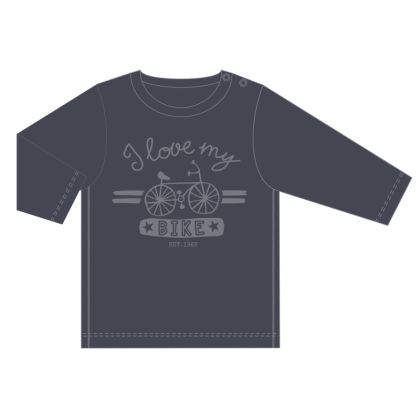 Суитшърт Jacky baby, SMART & HAPPY 