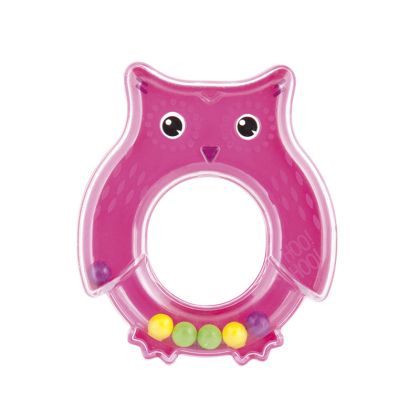 Дрънкалка Canpol babies, Owl, розова