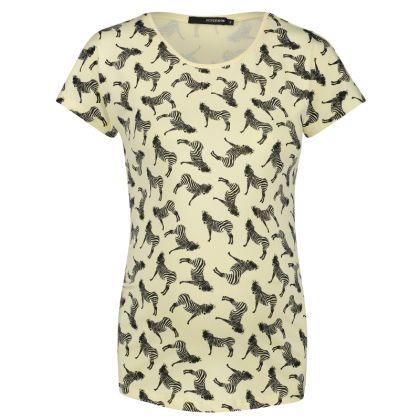 Блуза за бременни с къс ръкав SUPERMOM, Zebra