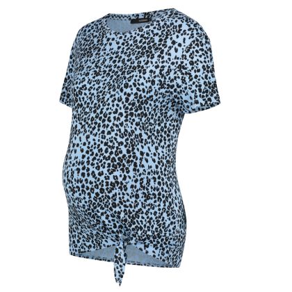 Блуза за бременни с къс ръкав SUPERMOM