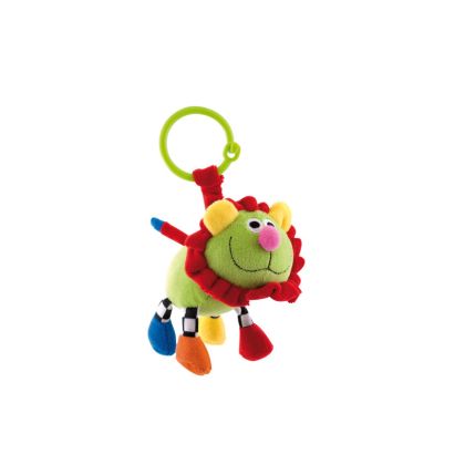 Велурена дрънкаща играчка Canpol babies, Crazy Animals, хипопотамче