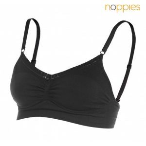 Безшевен сутиен Noppies, черен