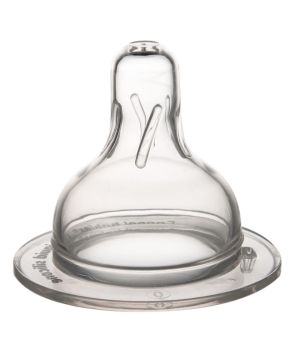 Антиколик силиконов биберон Canpol babies, Easy Start, 3+, 2 бр.