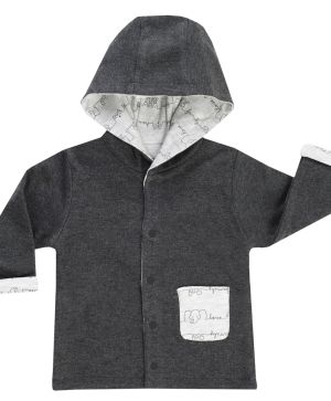 Суитшърт с две лица Jacky baby, AFFECTION