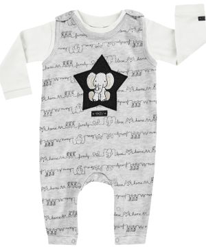 Комплект гащеризон и блуза с дълъг ръкав Jacky baby, AFFECTION