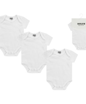 Боди с къс ръкав - 3бр. Jacky baby, MULTIPACK UNISEX
