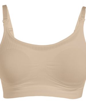 Бюстие за бременност и кърмене Noppies, бежово