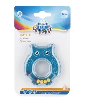 Дрънкалка Canpol babies, Owl, синя