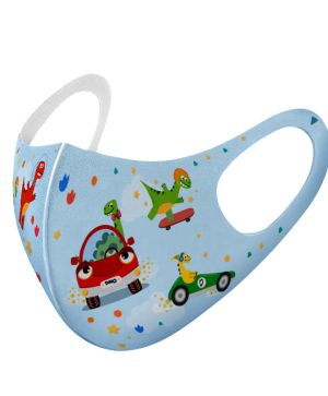 Комплект козметичен почистващ гел и маска, Dino