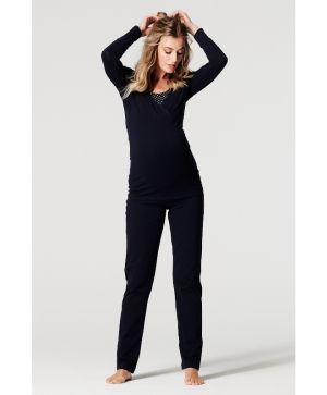 Топ за бременност и кърмене с ръкави 7/8 Noppies, Demi