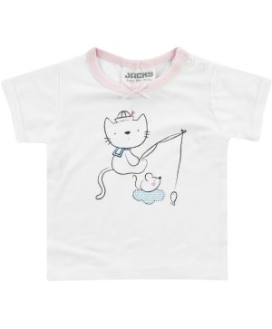 Блуза с къс ръкав Jacky baby, BAMBOOLINA