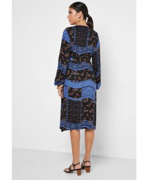 Рокля за бременни с дълъг ръкав Мama;Licious