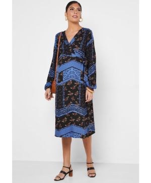 Рокля за бременни с дълъг ръкав Мama;Licious