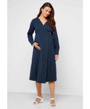 Рокля за бременност с дълъг ръкав Мama;Licious