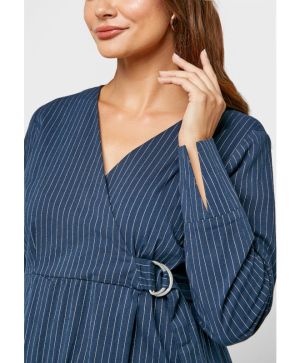 Рокля за бременност с дълъг ръкав Мama;Licious