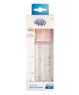 Антиколик шише Canpol babies, ROYAL BABY, 240 мл
