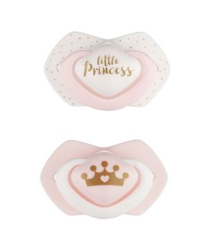 Симетрични залъгалки Canpol babies, ROYAL BABY, 6-18м.