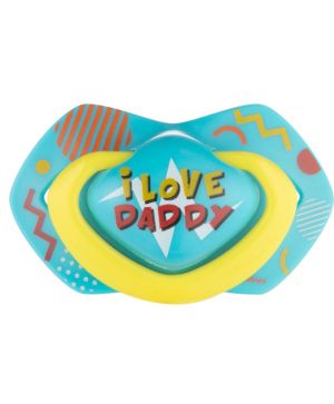 Симетрични залъгалки Canpol babies, NEON LOVE, 18м.+