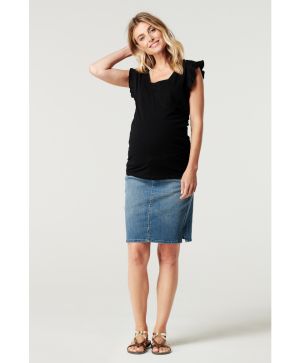 Дънкова пола за бременни Noppies, OTB Erie