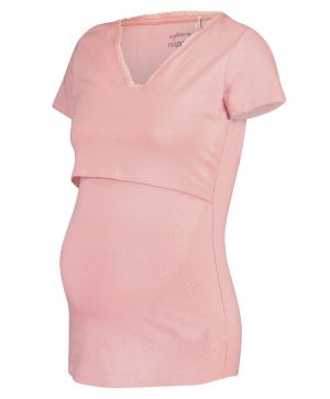 Топ за бременност и кърмене с къс ръкав Noppies, Floor