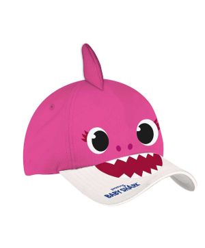 Шапка с козирка Coriex, Baby Shark, розова