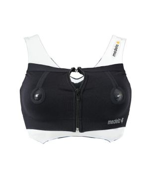 Бюстие за лесно изцеждане Medela, Easy Expression, S, черно