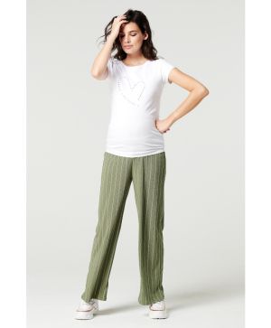 Блуза за бременни с къс ръкав Noppies, Text Heart