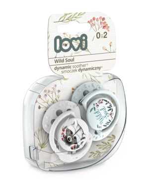 Силиконови залъгалки за новородено Wild Soul, Lovi, 2бр, 0-2 м