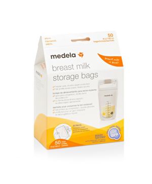 Пликчета за съхранение на кърма Medela - 50 броя