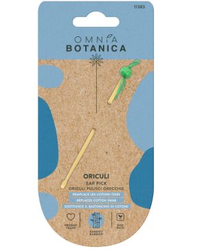 Дървена клечка за уши Omnia Botanica	