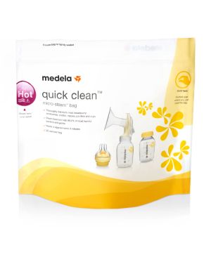 Пликчета за стерилизиране Medela, Quick Clean, 5 бр.