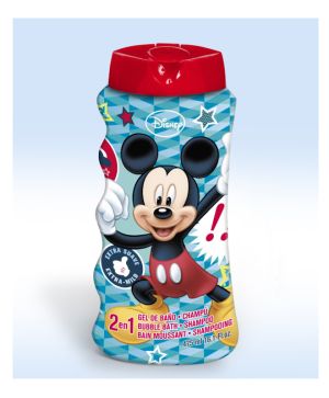 Душ гел и шампоан 2в1 Lorenay, Mickey, 475мл.