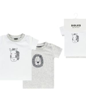 Блуза с къс ръкав - 2бр. Jacky baby, Boley, MULTIPACK UNISEX
