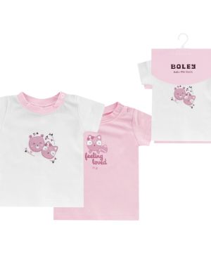 Блуза с къс ръкав - 2бр. Jacky baby, Boley, MULTIPACK GIRLS