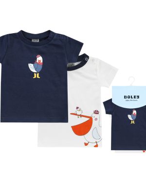 Блуза с къс ръкав - 2бр. Jacky baby, Boley, MULTIPACK BOYS
