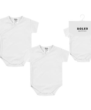 Боди с къс ръкав с прехлупване - 2бр. Jacky, Boley